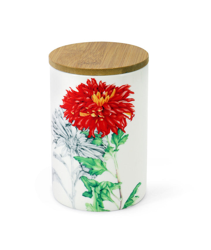 Botanical Studio Storage Jar - Chrysanthemum