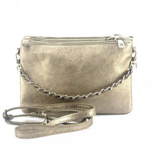Load image into Gallery viewer, Fernanda leather clutch - Golden
