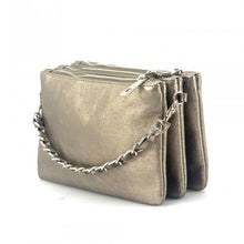 Load image into Gallery viewer, Fernanda leather clutch - Golden
