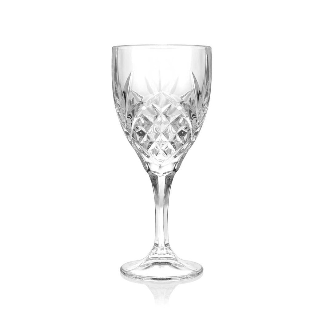 Tipperary Crystal Set of 6 Belvedere Wine Glasses