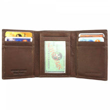 Load image into Gallery viewer, Valter soft leather wallet Dark Brown
