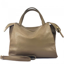 Load image into Gallery viewer, Maya Leather handbag - Dark Taupe
