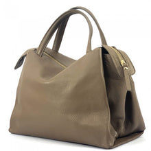 Load image into Gallery viewer, Maya Leather handbag - Dark Taupe
