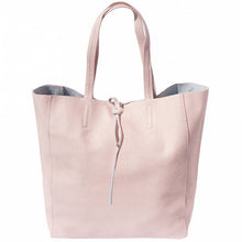 Load image into Gallery viewer, Babila Leather Shopper - Pink
