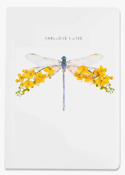 Lola Dragonfly 'Fabulous Notes' Notebook