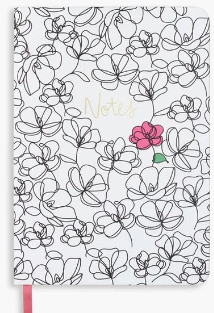 Belly Button Hardback 'Notes' Notebook