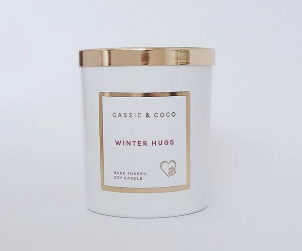 Cassie & Coco Candles - Winter Hugs Soy Wax Candle