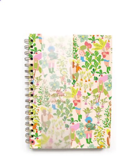 Noi Publishing Vegetables Lined Notebook
