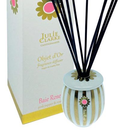 NEW Julie Clarke – Baie Rose – Pink Pepper & Rose Diffuser