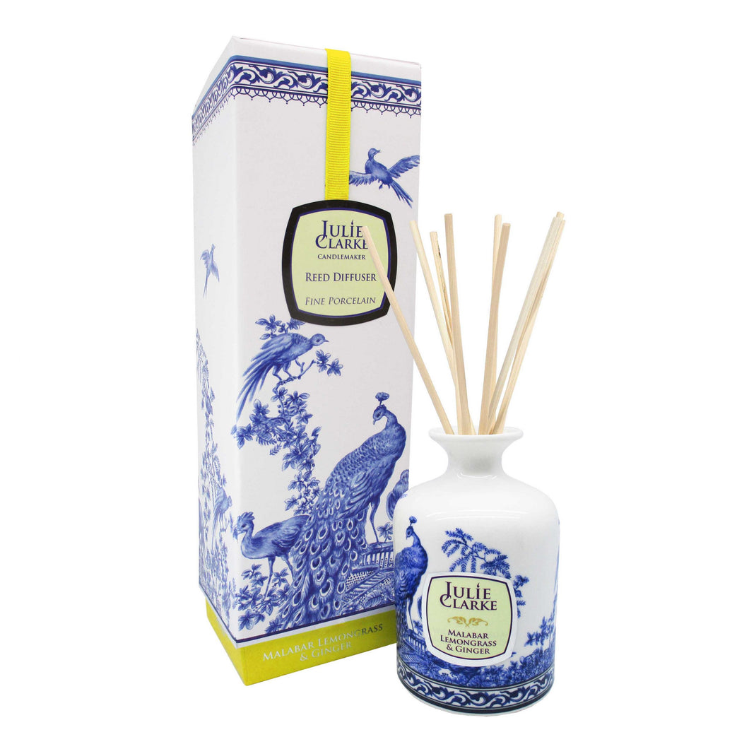 Peacock Diffusers 150ml Malabar Lemongrass & Ginger