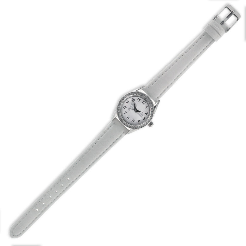 First Holy Communion Watch with Cubic Zircona Face Surround