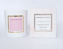 Load image into Gallery viewer, Cassie &amp; Coco Candles - Cocunut &amp; Lime
