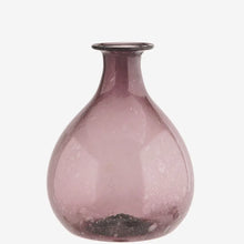 Load image into Gallery viewer, Recycled Glass Vase - Purple
