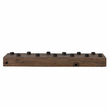 Load image into Gallery viewer, Hannamai Candle Holder, Brown, Reclaimed Wood
