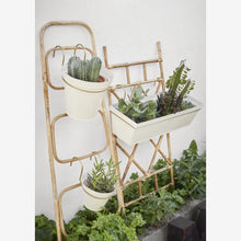 Load image into Gallery viewer, Hanging Iron Planter - Cream
