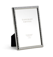 Load image into Gallery viewer, Tipperary Crystal Silver Memories Frame 5 x 7inch
