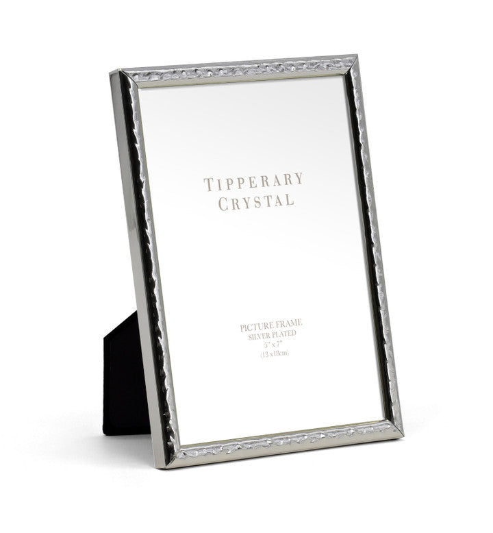 Tipperary Crystal Silver Memories Frame 5 x 7inch