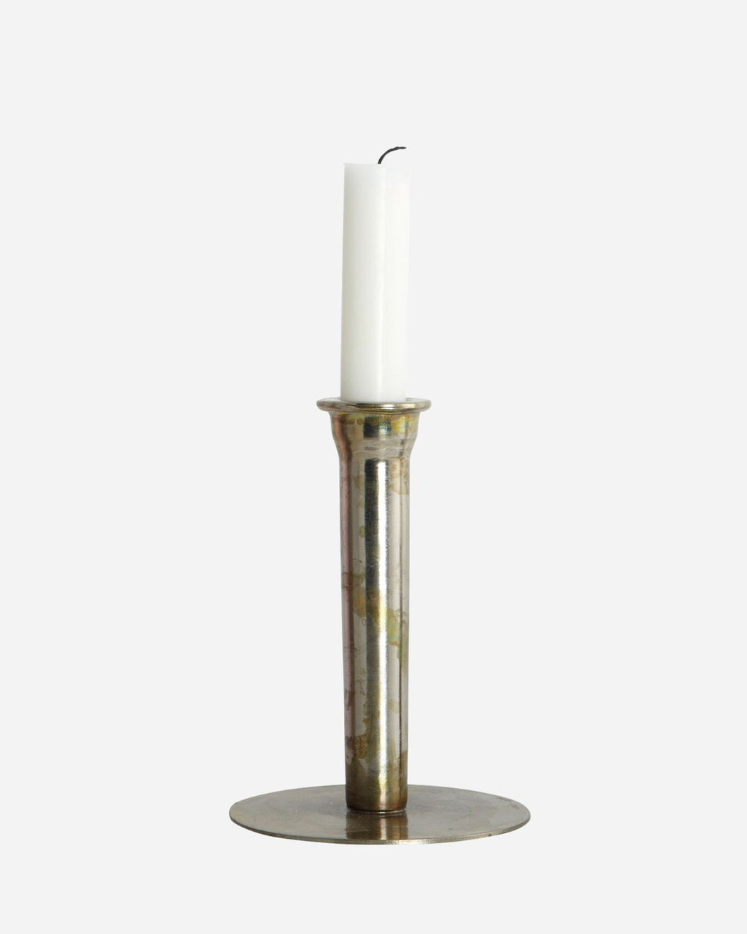 Candle stand in Antique Metallic finsh