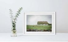 Load image into Gallery viewer, Traditional Irish Cottage - Framed A4 Print
