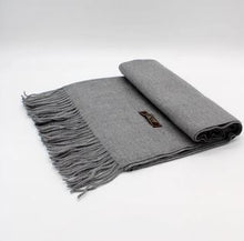 Load image into Gallery viewer, Cashmere Sensation Scarf - Grey
