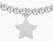 Load image into Gallery viewer, Star Silver Plated Ball Bracelet
