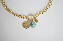 Load image into Gallery viewer, Kaiko Chunky Crystal Necklace | Aqua Terra Jasper
