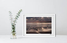 Load image into Gallery viewer, Lahinch Sunset Rays - Framed A4 Print
