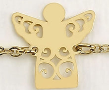 Load image into Gallery viewer, Gold Plated Angel Bracelet
