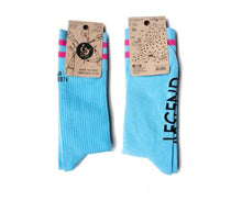 Load image into Gallery viewer, Socksciety Socks - Absolute Legend Blue
