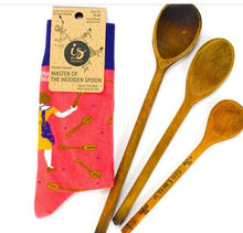 Load image into Gallery viewer, Socksciety Socks - The Best Mammy - Master of the Wooden Spoon
