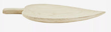 Load image into Gallery viewer, Wooden leaf serving dish
