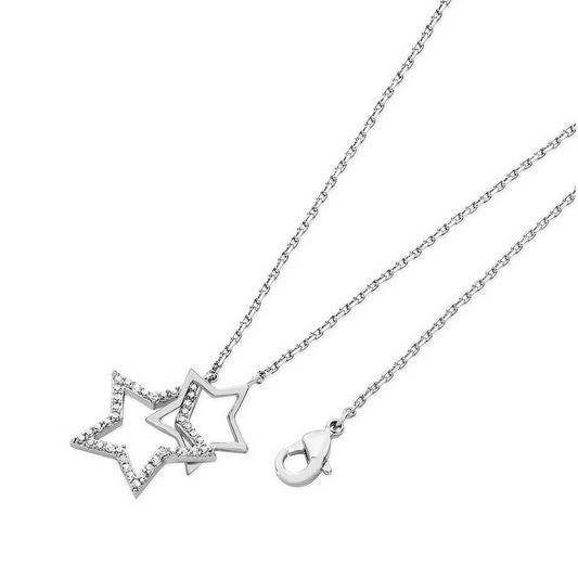 Tipperary Crystal Star interlocking pendant