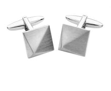 Load image into Gallery viewer, Tipperary Crystal Silver Anvil Cufflinks
