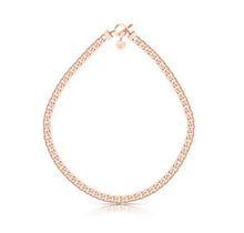 Load image into Gallery viewer, Romi Rose Gold Curb Chain Necklace
