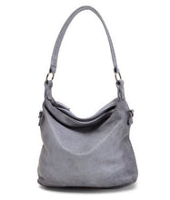 Load image into Gallery viewer, Berba Leather Sparenza Shoulder Bag - Jeans (Distressed Navy)
