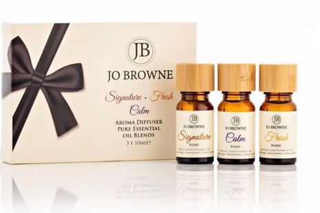 Jo Browne Diffuser 3 Blend Aroma Gift Set