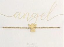 Load image into Gallery viewer, Gold Plated Angel Bracelet
