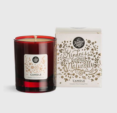 Winter Soy Candle - Cinnamon, Clove, Nutmeg + Pine