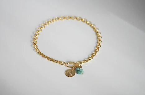 Kaiko Chunky Crystal Necklace | Aqua Terra Jasper