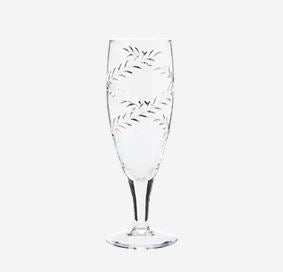 Champagne glass w/ cutting