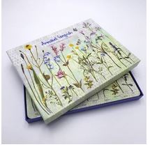 Load image into Gallery viewer, Annabel Langrish - &#39;Wildflowers&#39; 6 Placemats &amp; Giftbox Set
