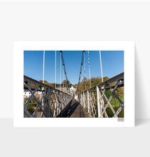 Load image into Gallery viewer, The Shakey Bridge Cork City - Framed A4 Print

