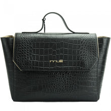 Load image into Gallery viewer, Innue Black Leather Handbag
