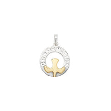 Load image into Gallery viewer, Sterling Silver Confirmation Pendant on 16inch Sterling Silver Chain
