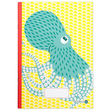 Load image into Gallery viewer, Coq En Pate Octopus Soft Cover Notebook
