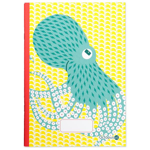 Coq En Pate Octopus Soft Cover Notebook
