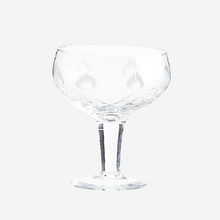 Load image into Gallery viewer, Cocktail glass with cutting
